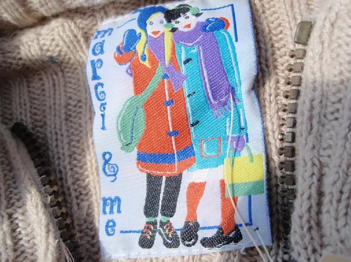 Picture of Label on Recalled Marci & Me Jacket