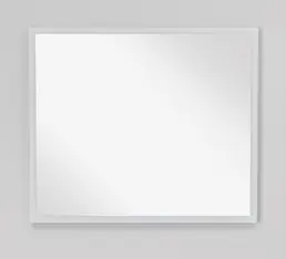 Recalled Allen + Roth frameless dimmable LED wall mirror, model 75-104