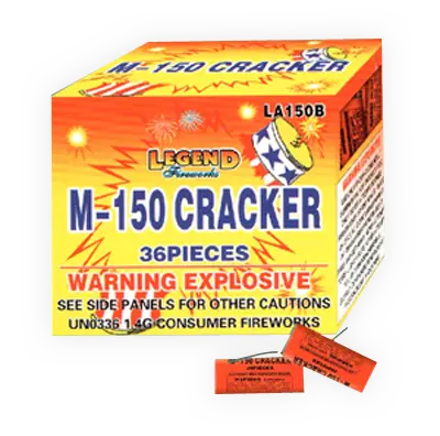 Photo 2: Recalled LA150B M-150 cracker fireworks