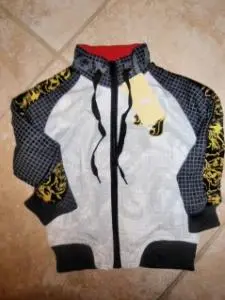 Photo from the official notice: Children's Hooded Sweatshirts and Jackets With Drawstrings Recalled by Hot Kids Due to Strangulation Hazard