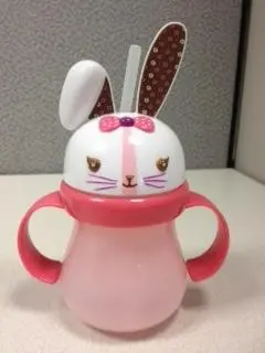 Photo from the official notice: Target Recalls Bunny Sippy Cups Due to Injury Hazard