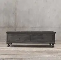 The recalled RH Annecy Metal-Wrapped Coffee Tables.