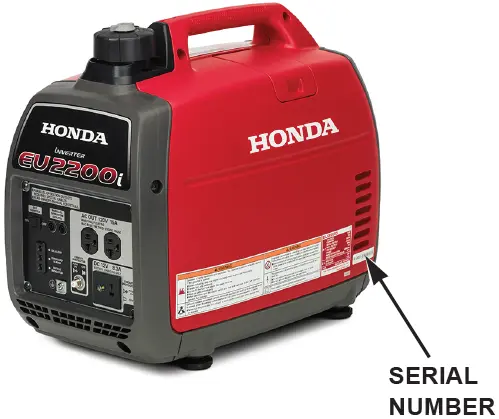 Location of Serial Number: (all models)