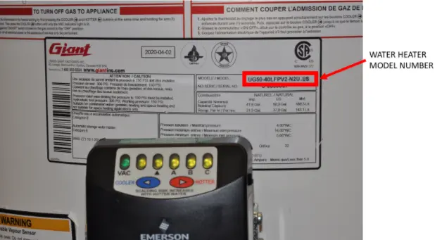 Recalled Usines Giant Factories heater product label