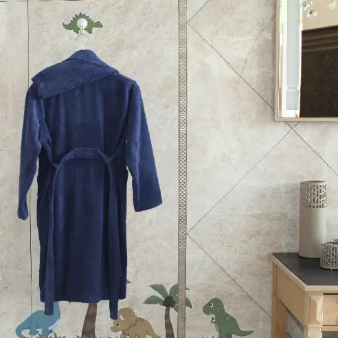 Recalled Linum Home Textiles children's robe (navy)
