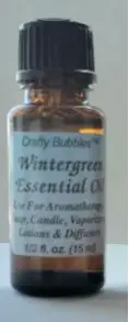 Recalled Crafty Bubbles Wintergreen Essential Oil- 15 mL bottle
