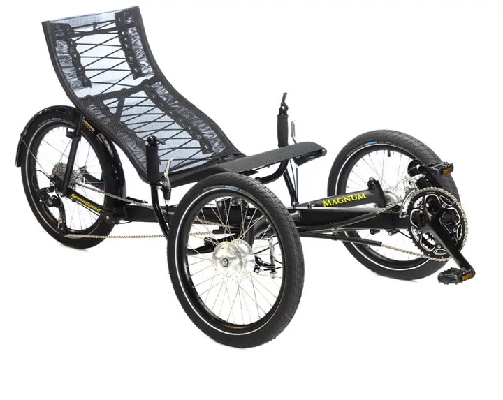 Recalled Charcoal GreenSpeed Magnum and Magnum recumbent trikes with Sturmey-Archer drum brake quick release front axles