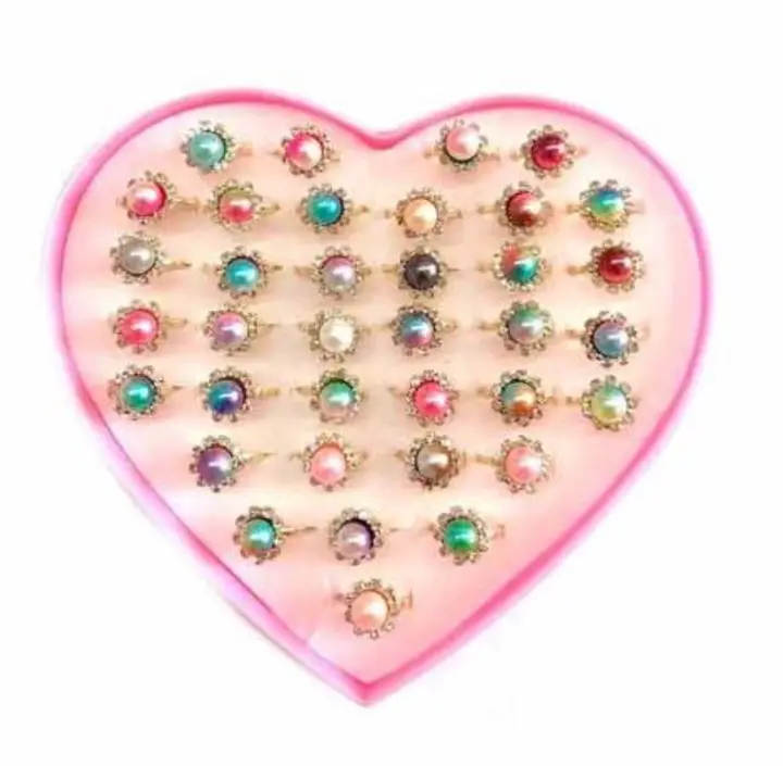 Recalled U.P. Fashion's children's rings - display box