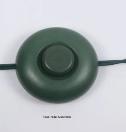 Recalled foot pedal controller