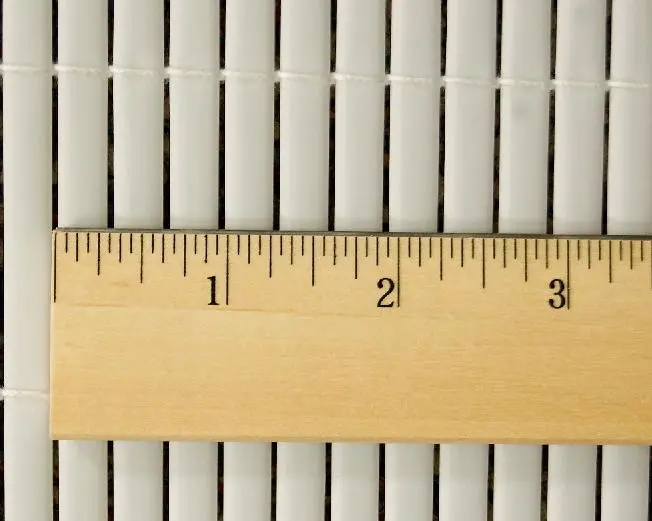 Rollup Blind With Ruler