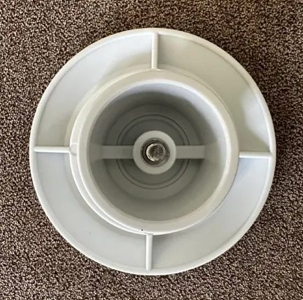 Recalled TOPINCN pool drain cover (bottom view)