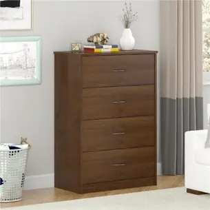 Ameriwood Mainstays chest of drawers in alder - 5412301WY, 5412301WP, 5412328WP, 5412301PCOM, 5412328PCOM