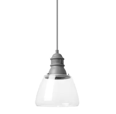 Small Stratton Pendant Clear Glass