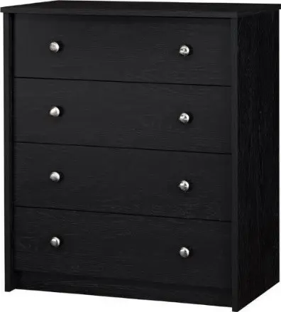 Recalled dresser in black