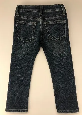 Back of recalled Crewcuts boy’s denim pants