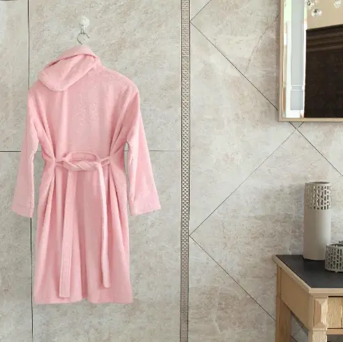 Recalled Linum Home Textiles children's robe (pink)