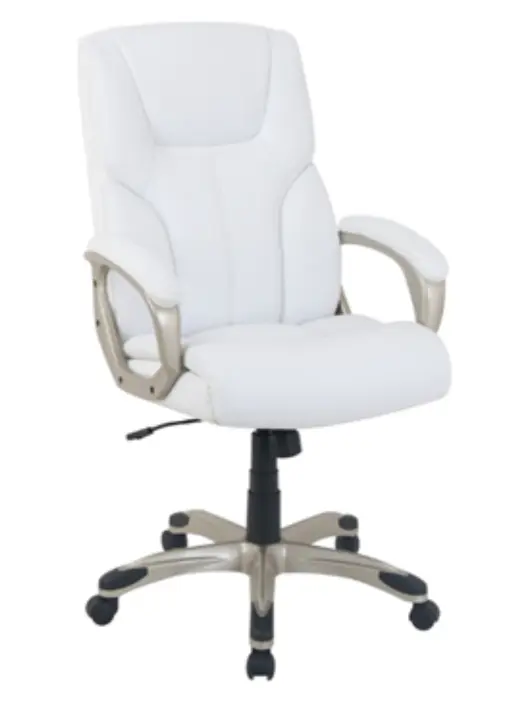 Recalled Amazon Basics Executive Desk Chair -white
