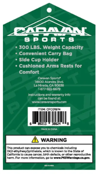 Tag on recalled chairs