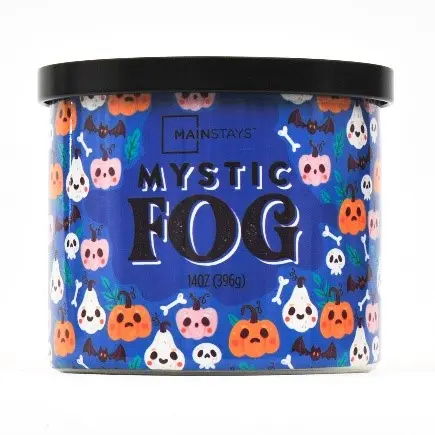 Recalled Mainstays Three-Wicked Candles in Mystic Fog