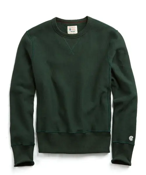 Recalled men’s Todd Snyder + Champion sweatshirt in Park Green