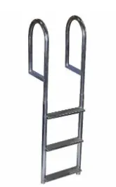 Recalled 3-Step Wide Step Dock Ladder