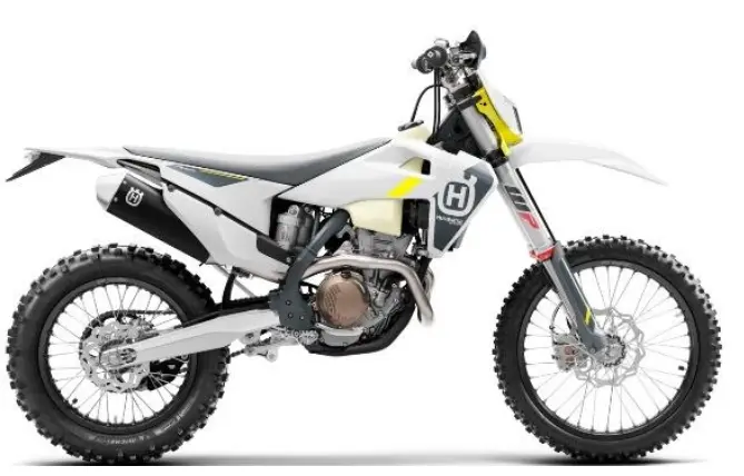 Recalled 2022 Husqvarna FE 350 motorcycle