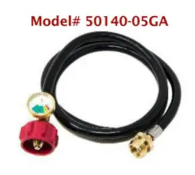 Recalled Gas One adapter hose – Model# 50140-05GA