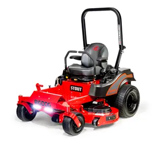 Recalled BigDog Stout series zero-turn mower