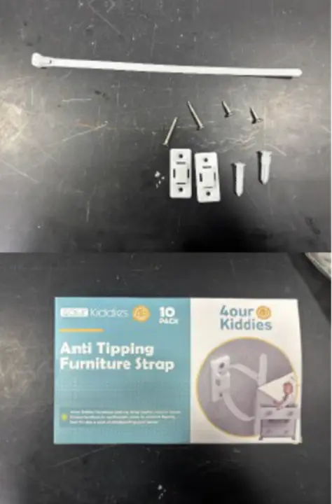 Recalled 4our Kiddies Plastic Tip Restraint Kit