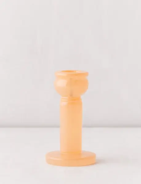 Recalled Sofia Taper Candle Holder – Peach