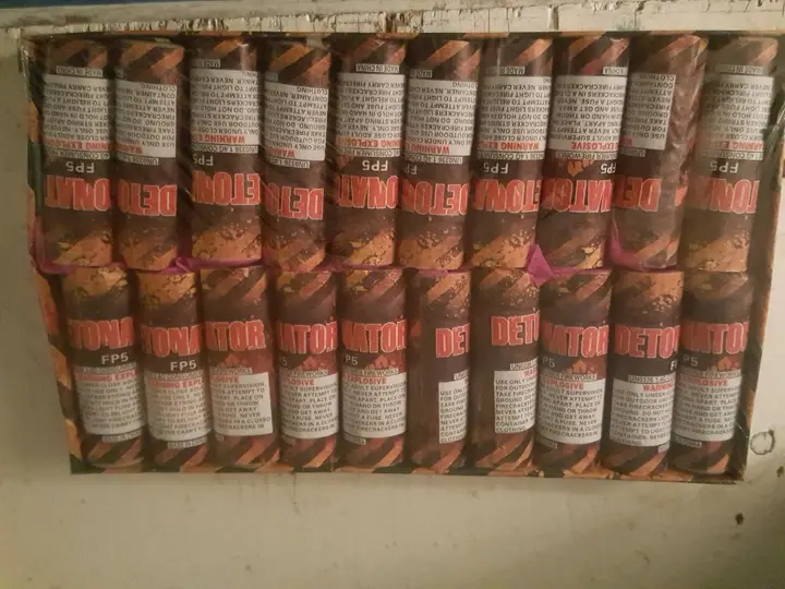Recalled Detonator firecrackers
