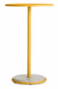 Recalled Arc Bar Table in yellow