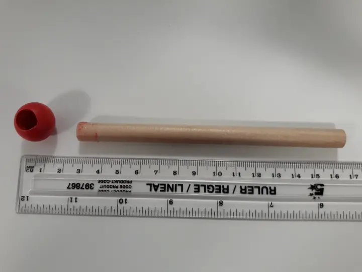 Photo from the official notice: Wild & Wolf Recalls Petit Collage Children's Toy Xylophones Due to Choking Hazard