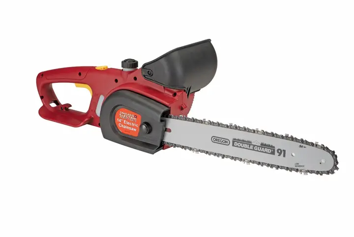 Photo from the official notice: Harbor Freight Tools Recalls Chainsaws Due to Serious Injury Hazard
