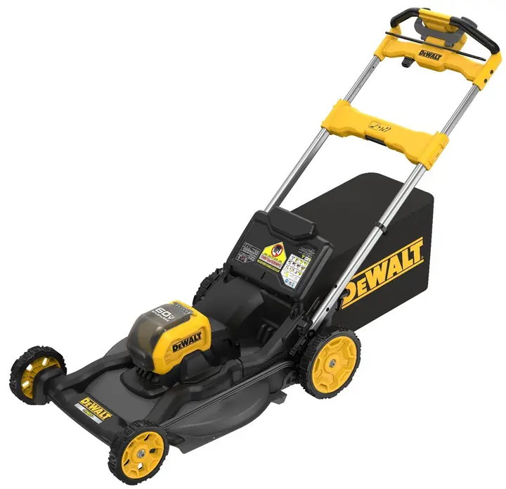 SRecalled 2024 DeWALT Battery Self-Propelled walk behind mowers, model no. DCMWSP650Y2
