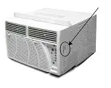 Recalled window air conditioner with electric heat