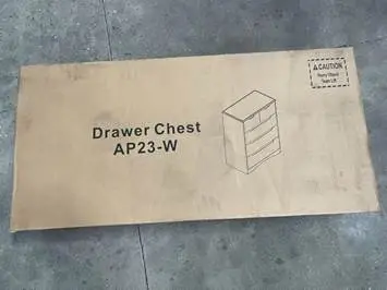 Model number "AP23-W" is printed on the product packaging