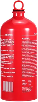 Recalled BULin liquid fuel bottle – back
