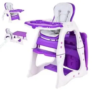 Recalled Costway High Chair (purple and white)