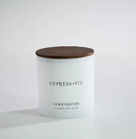 Recalled Good Matters three-wick 21 oz. candle – Cypress+Fig
