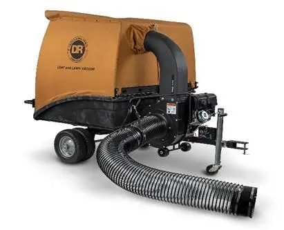 Recalled DR Power Equipment tow-behind leaf vacuum