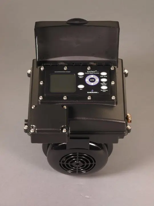 EcoTech EZ™ top view – User Interface cover open