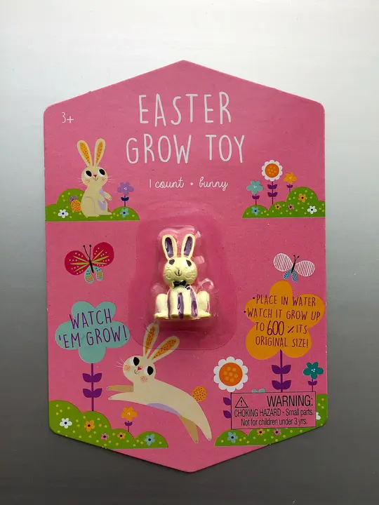Easter Grow Toy—White Bunny