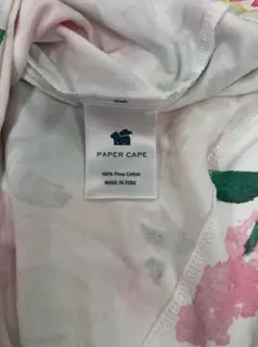 Example Side Seam Label (front)