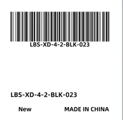 "LBS-XD-4-2-BLK-023" or "LBS-XD-4-2-WIT-024" is printed on a label on the packaging of the recalled FJTJBSI Six-drawer dresser.
