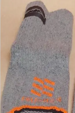 Recalled Fieldsheer Apparel Technologies Heated Socks – Model MWMS07 – Premium 2.0 Merino in black/orange