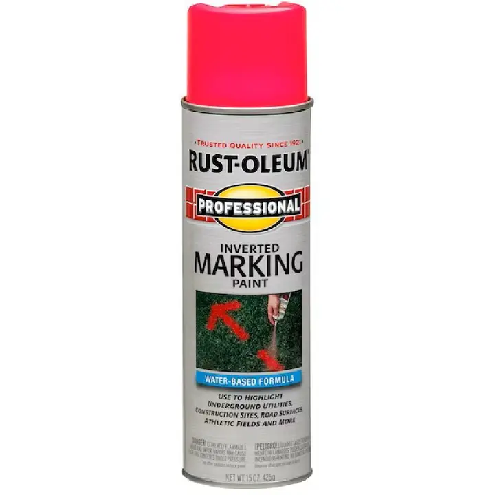 Recalled Professional Fluorescent Pink Marking Paint (Lowe's Version)