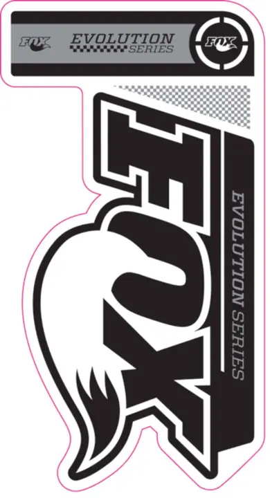Fox Evolution decal