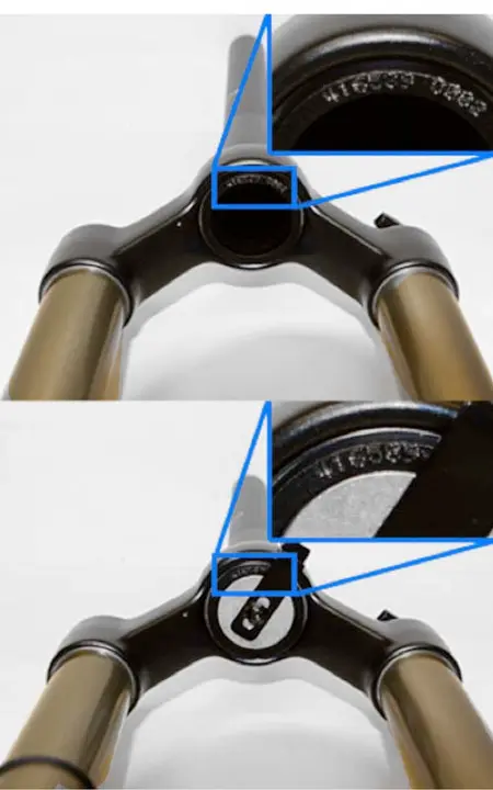 Fox Fork serial number