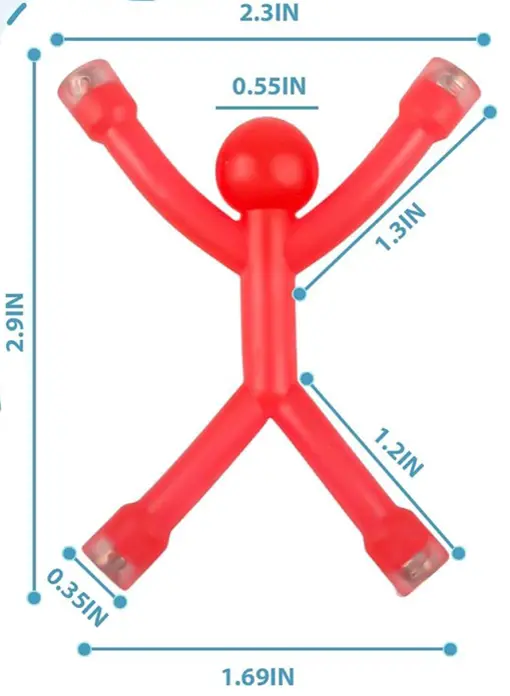 Recalled GBYMIUY magnetic stick figure